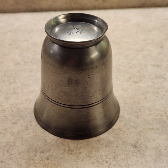 Vintage French fine pewter beaker Or Tumbler - Picture 6 of 9